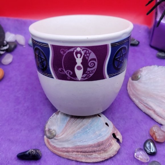 Pagan Goddess Smudge Bowl - Picture 4 of 7